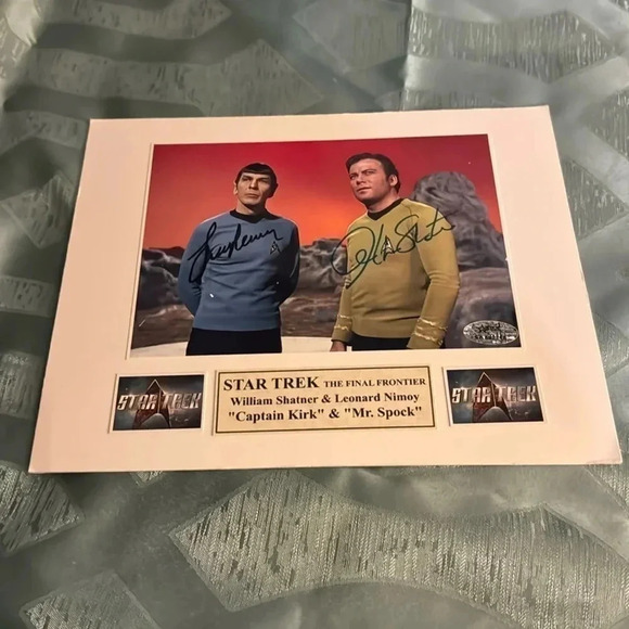 - Star Trek shatner Leonard nimoy  photo shatner - Picture 1 of 1